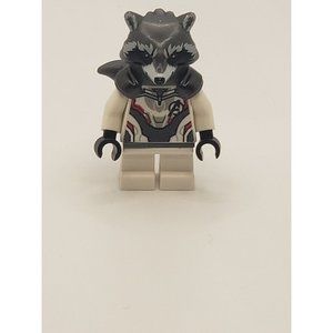 LEGO Minifigure Rocket Raccoon White Jumpsuit Marvel Super Heroes C0251